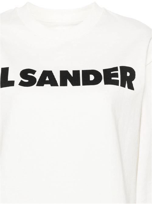 T-shirt con logo JIL SANDER | J02GC0107J45148102